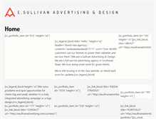 Tablet Screenshot of esullivanadvertising.com